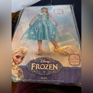 Disney: Frozen Elsa Costume/Play Dress Up/Princess Party Size Large